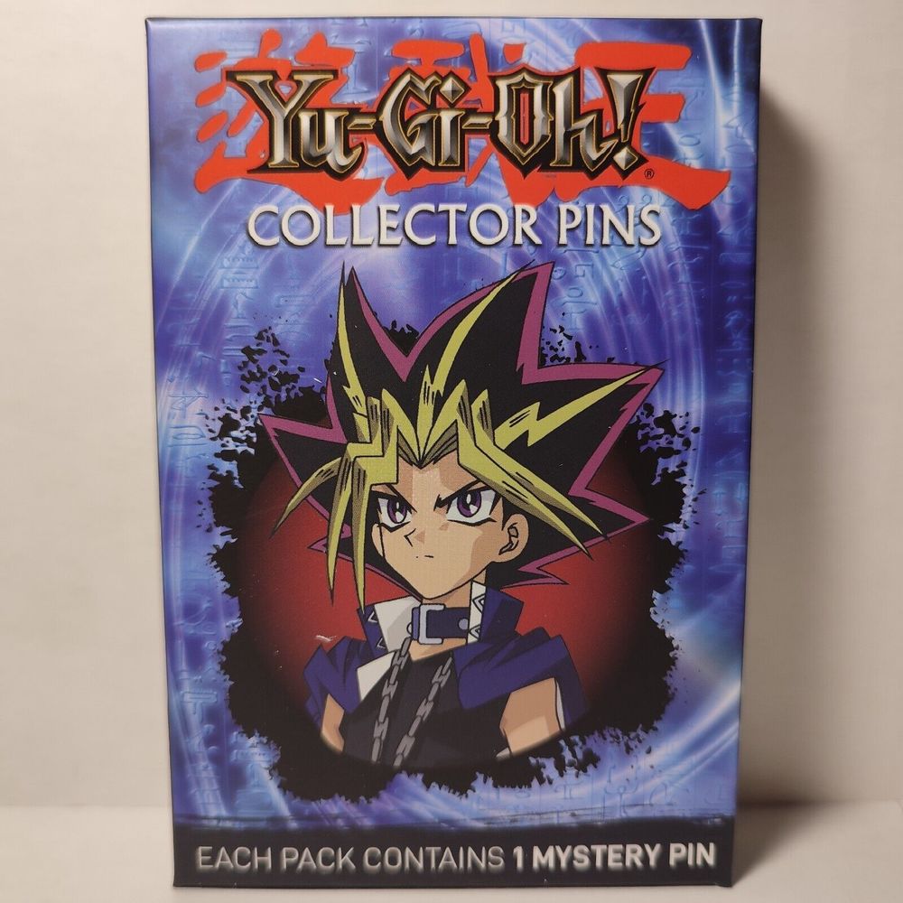 Yugioh Collector Enamel Pins Series Single Box Official Konami Collectible